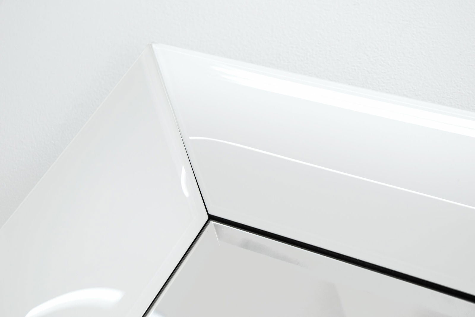 LUSTRO W LUSTRZANEJ RAMIE Lux white 80/100