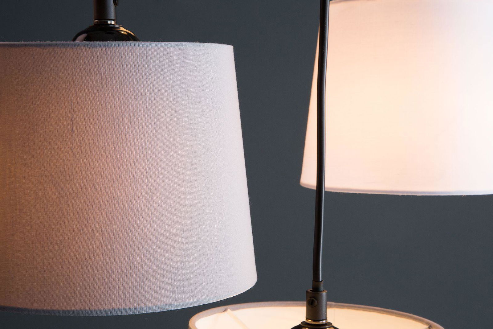 Lampa Levels IV czarny szary biały / 38821 / INVICTA INTERIOR