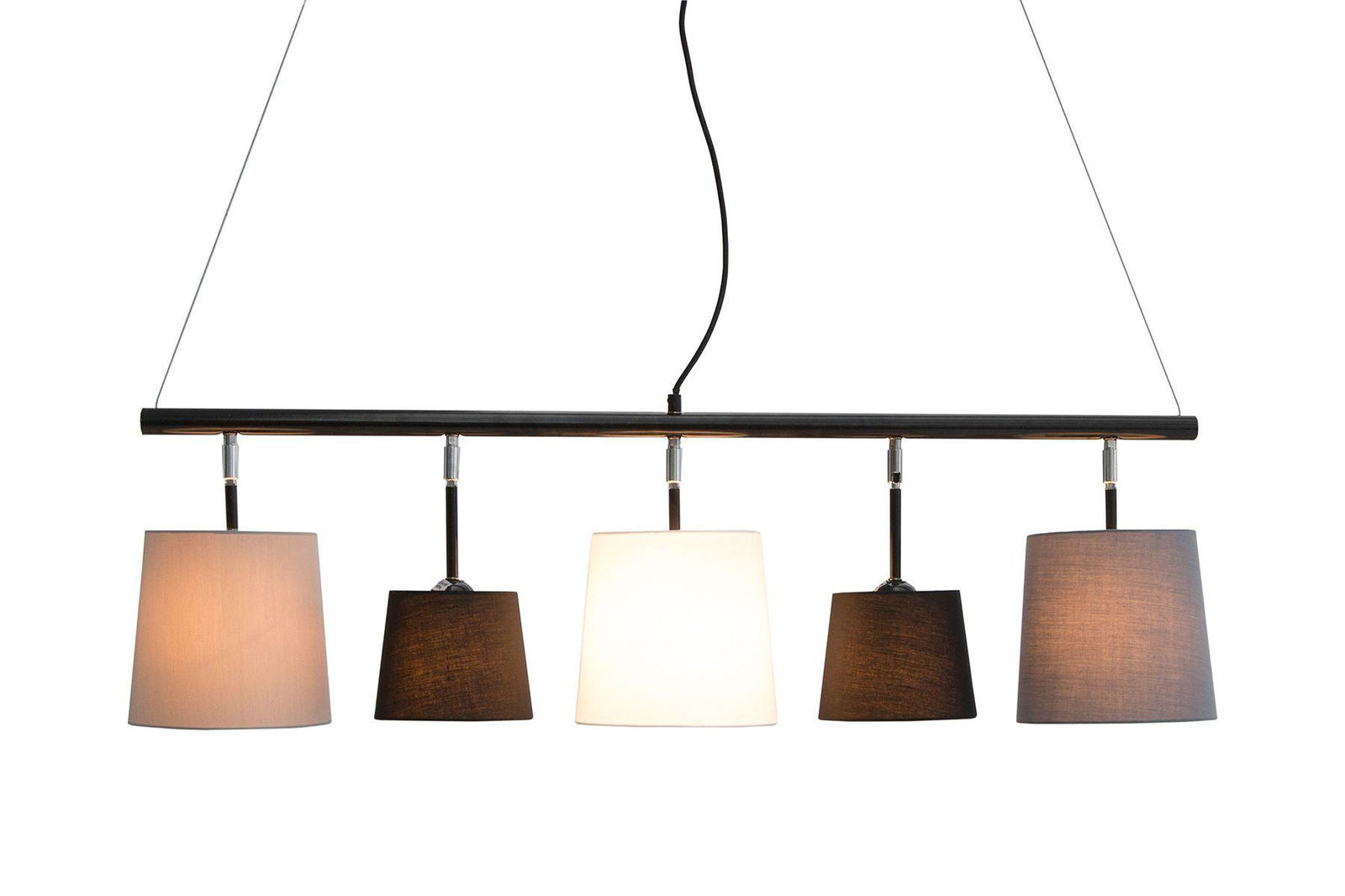 Lampa Levels czarny szary biały / 37741 / INVICTA INTERIOR