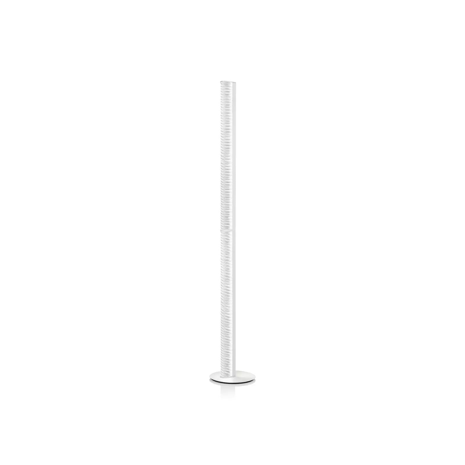 Lampa podłogowa LED Slamp Modula liniowa, plisowana, jasnoszara