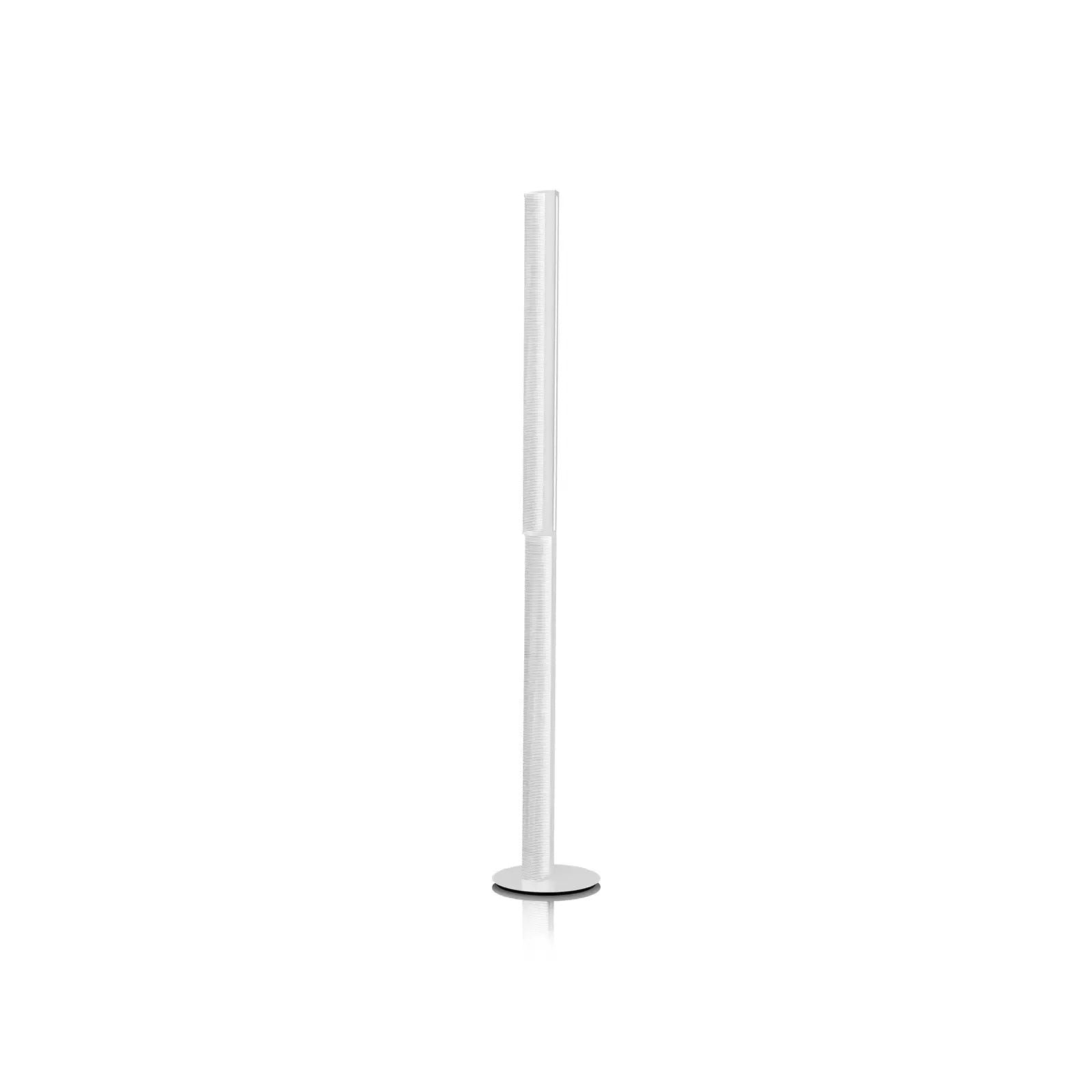 Lampa podłogowa LED Slamp Modula skręcana, kryształ, jasnoszary