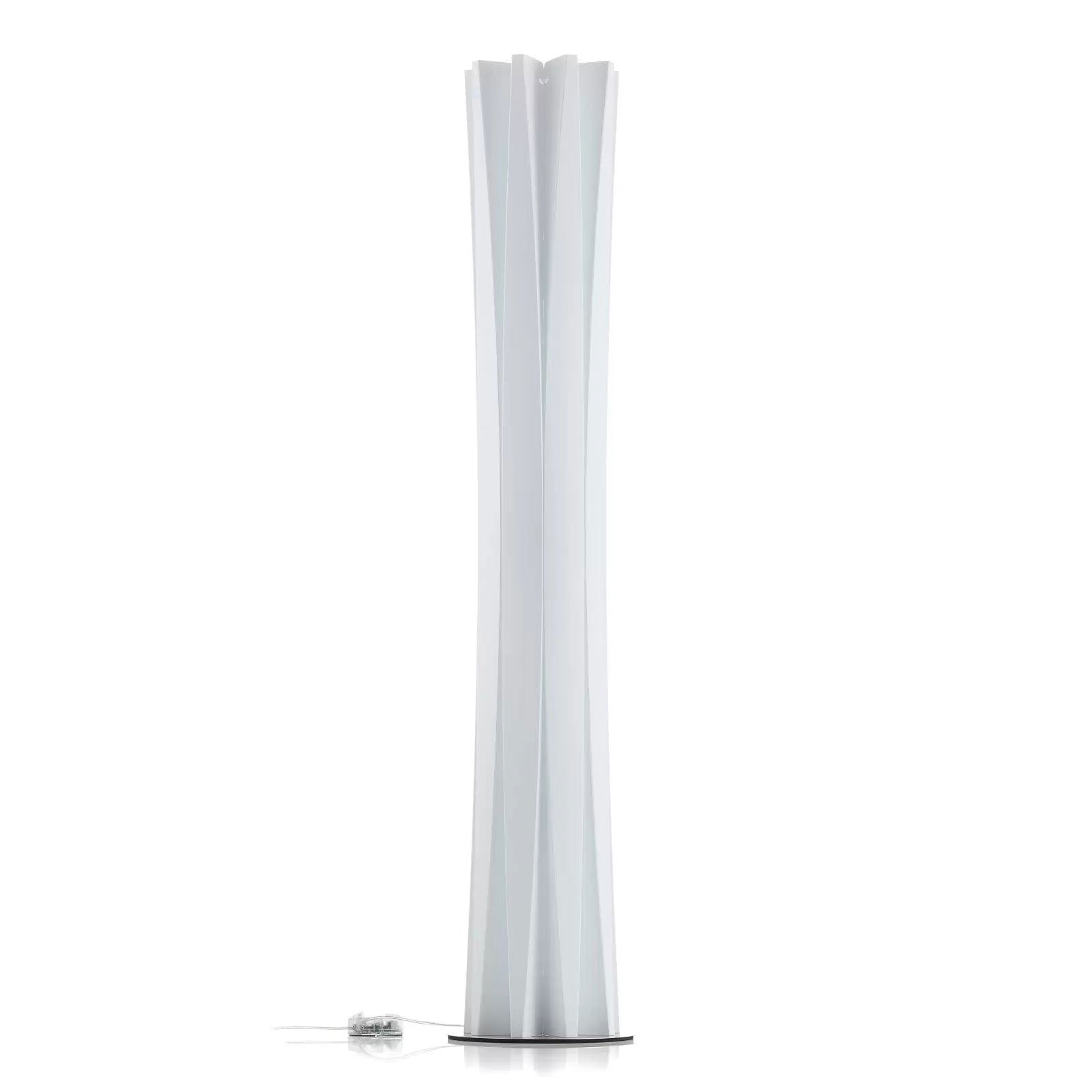 Lampa stojąca Slamp Bach, wysokość 161 cm, biała