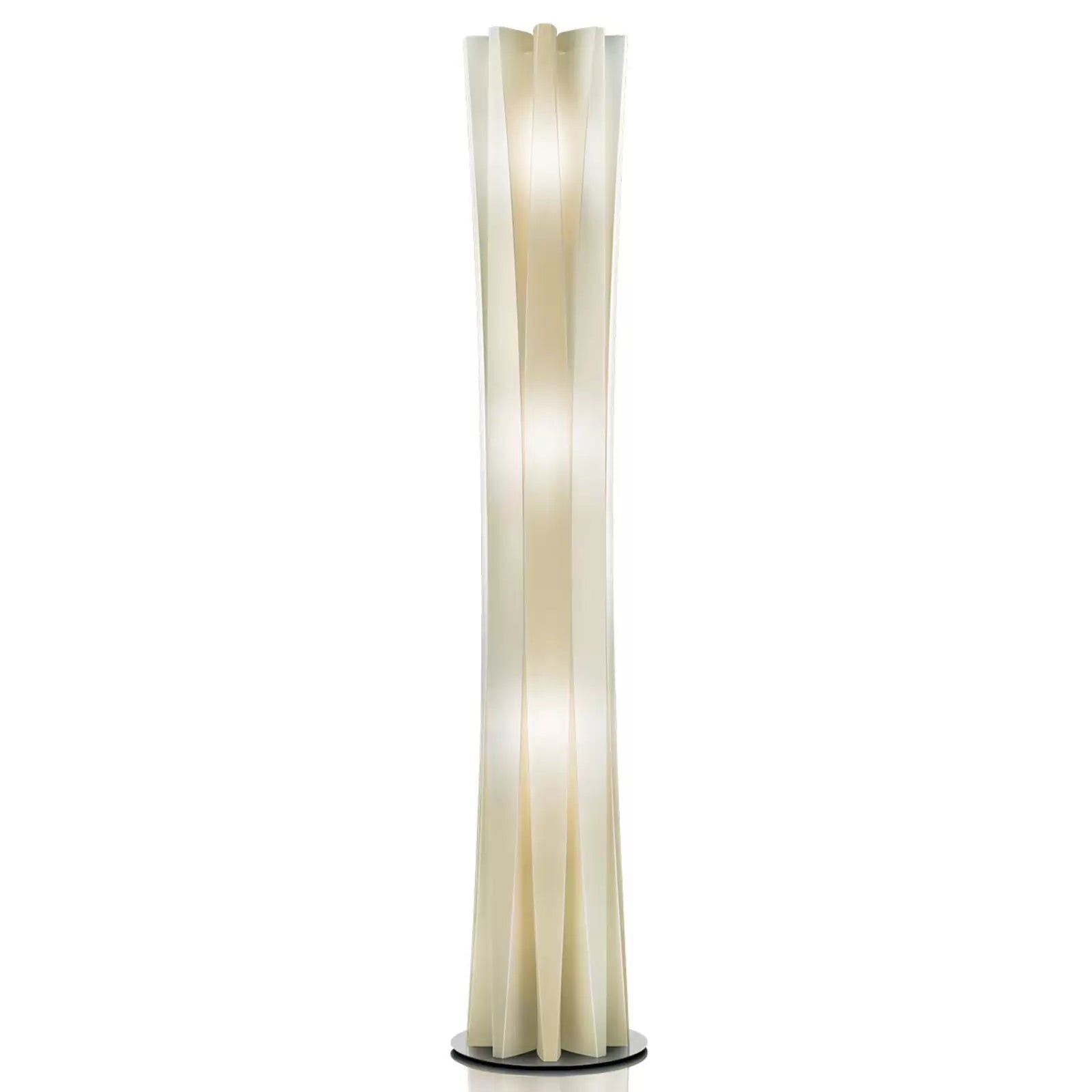 Lampa stojąca Slamp Bach, wysokość 161 cm, złota