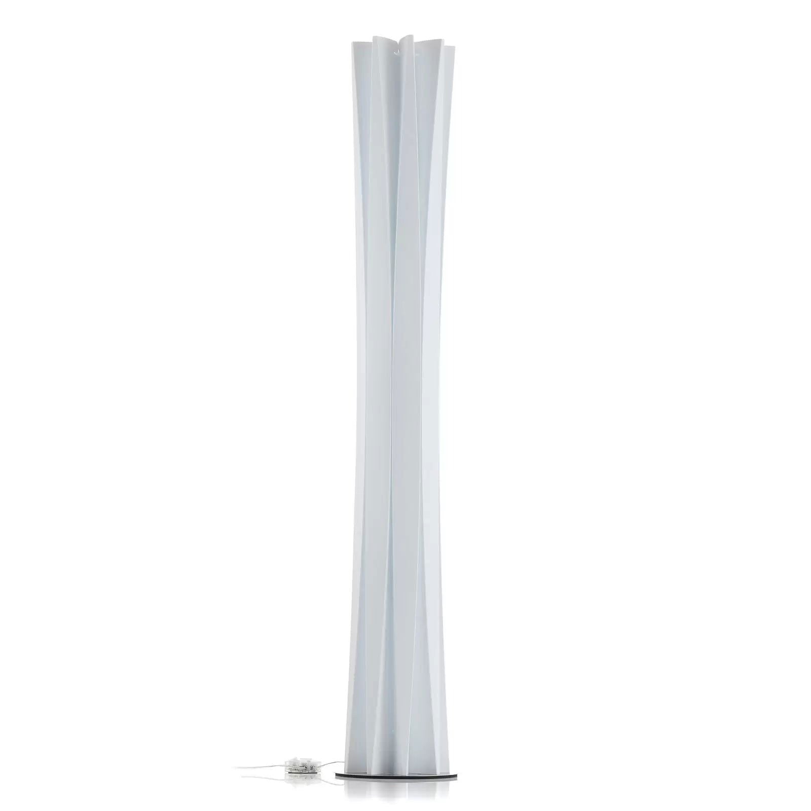 Lampa stojąca Slamp Bach, wysokość 184 cm, biała