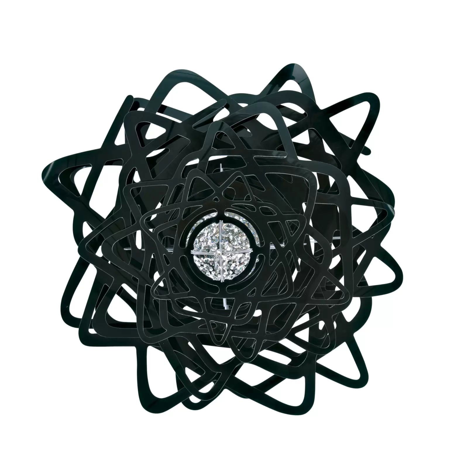 Lampa sufitowa Slamp Aurora duża, czarna