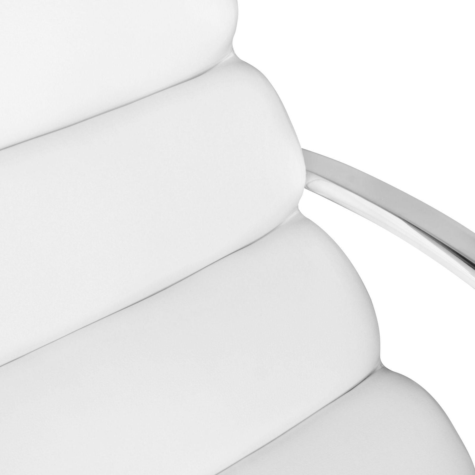 Leżanka Relax Lounger biała Wohnling / WL1.857