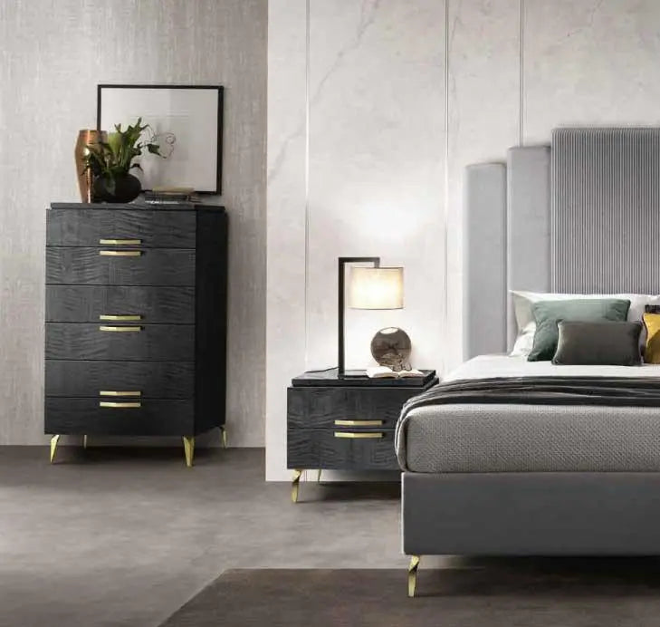 MODERNA GOLD WŁOSKIE ŁÓŻKO TAPICEROWANE TWIN SIZE 110/120 X 190/200CM / ADORA ARREDOCLASSIC