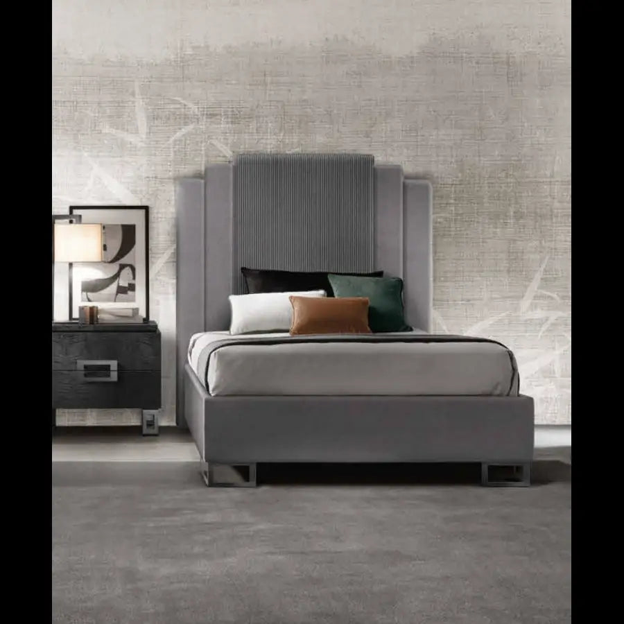 MODERNA TITANUM WŁOSKIE ŁÓŻKO TAPICEROWANE TWIN SIZE 110/120 X 190/200CM / ADORA ARREDOCLASSIC