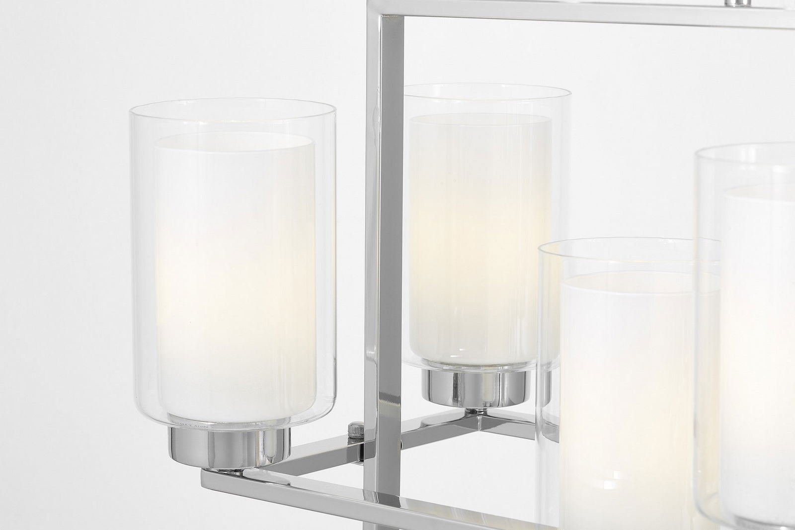 NOWOCZESNA LAMPA WISZĄCA CHROMOWANA LINO W8
