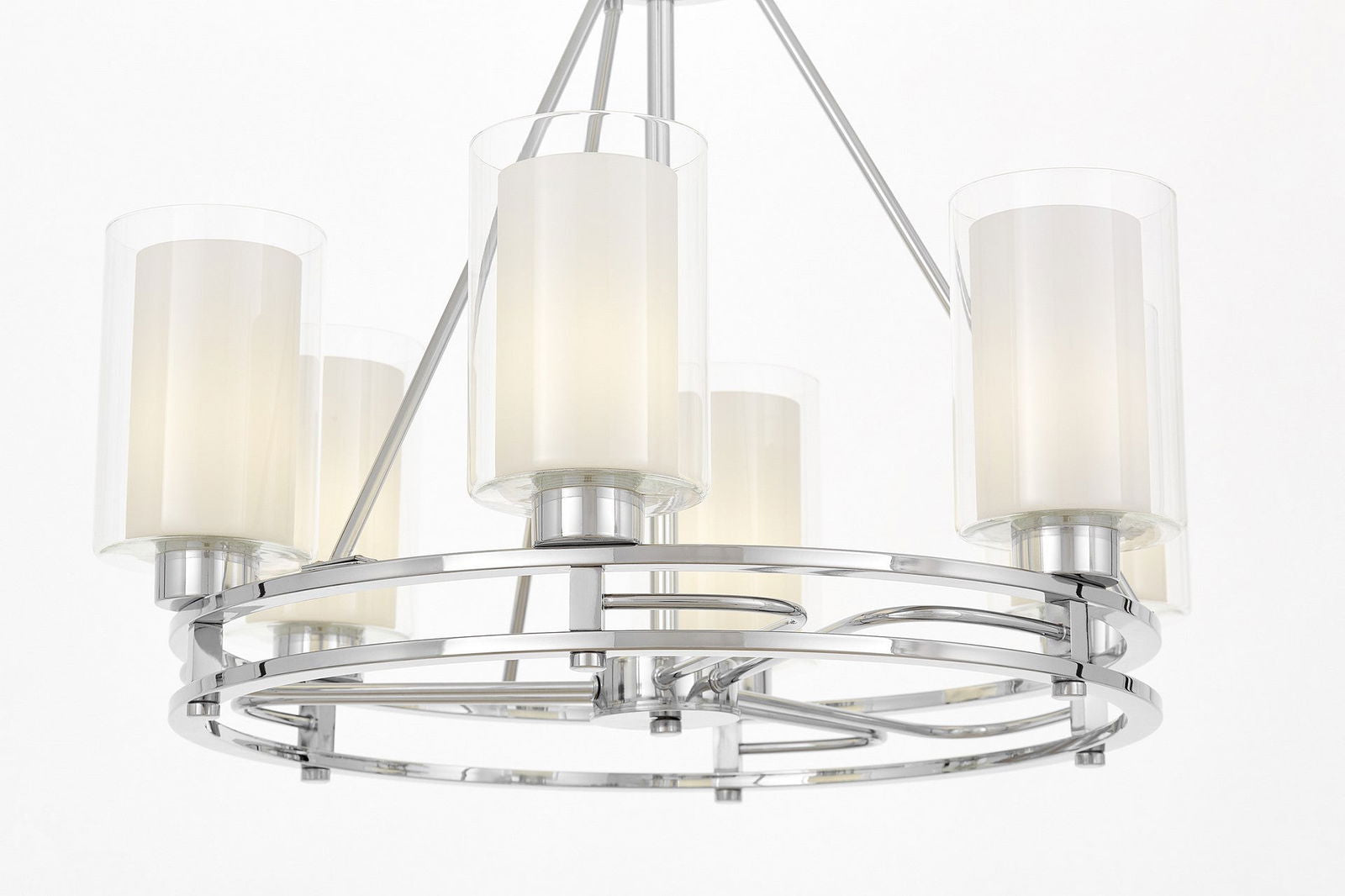 NOWOCZESNA LAMPA WISZĄCA CHROMOWANA MARIETTA W6