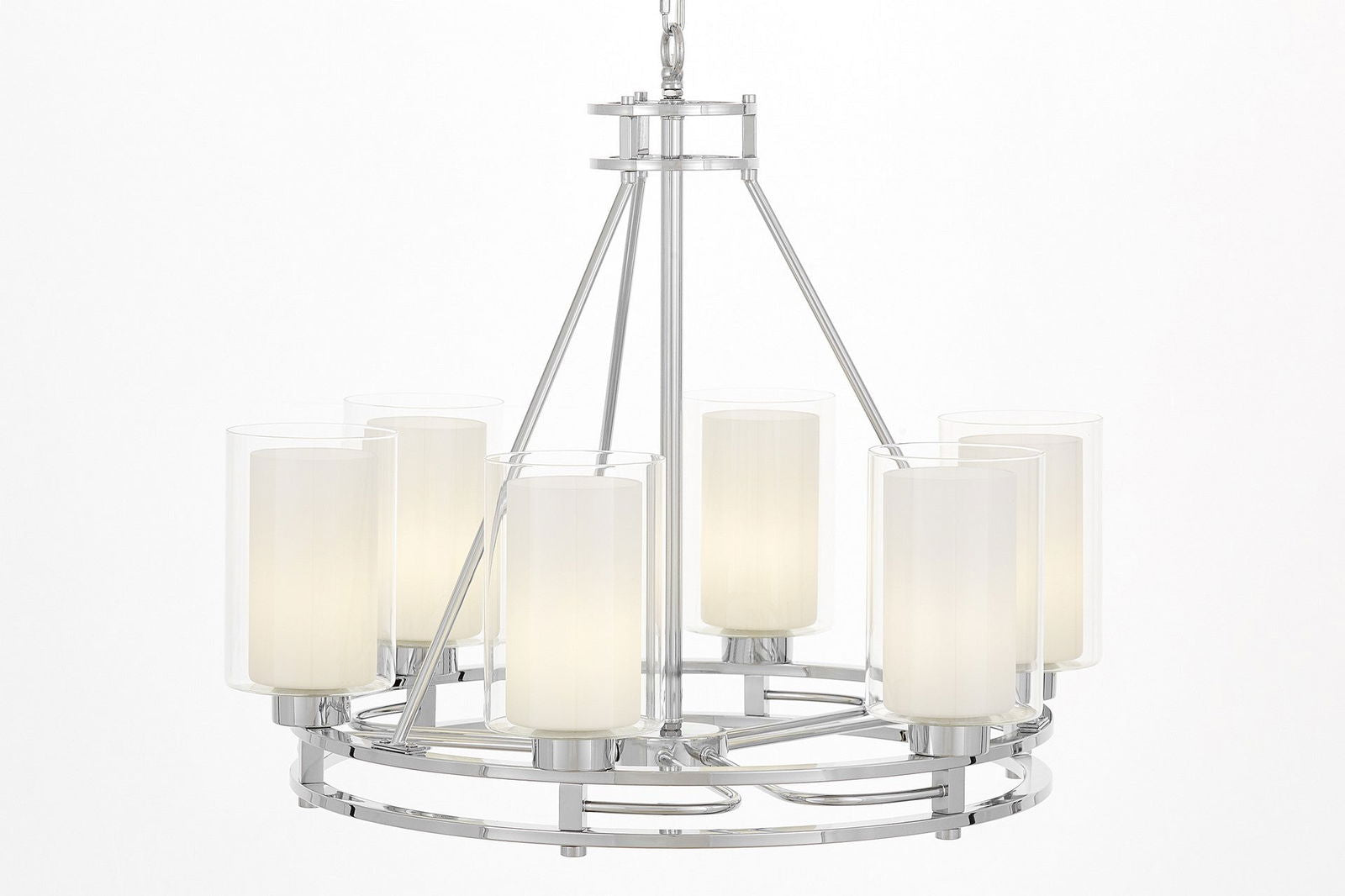 NOWOCZESNA LAMPA WISZĄCA CHROMOWANA MARIETTA W6