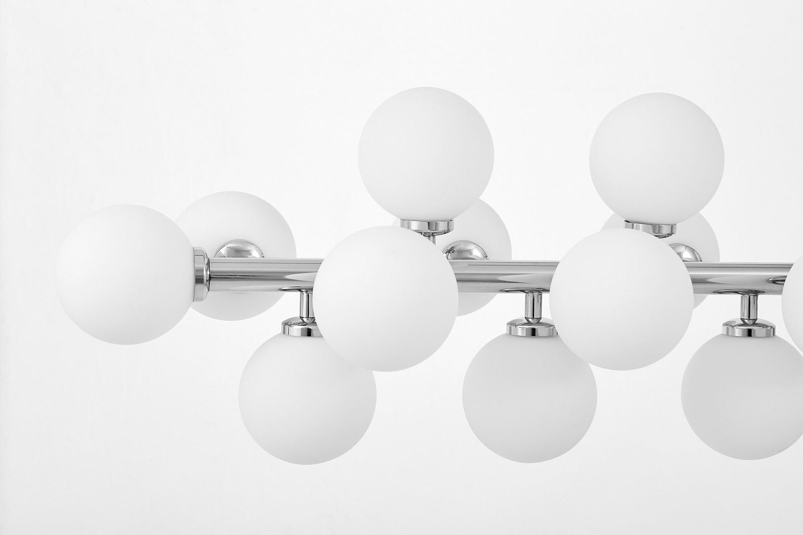 NOWOCZESNA LAMPA WISZĄCA CHROMOWANA PETRICA W24