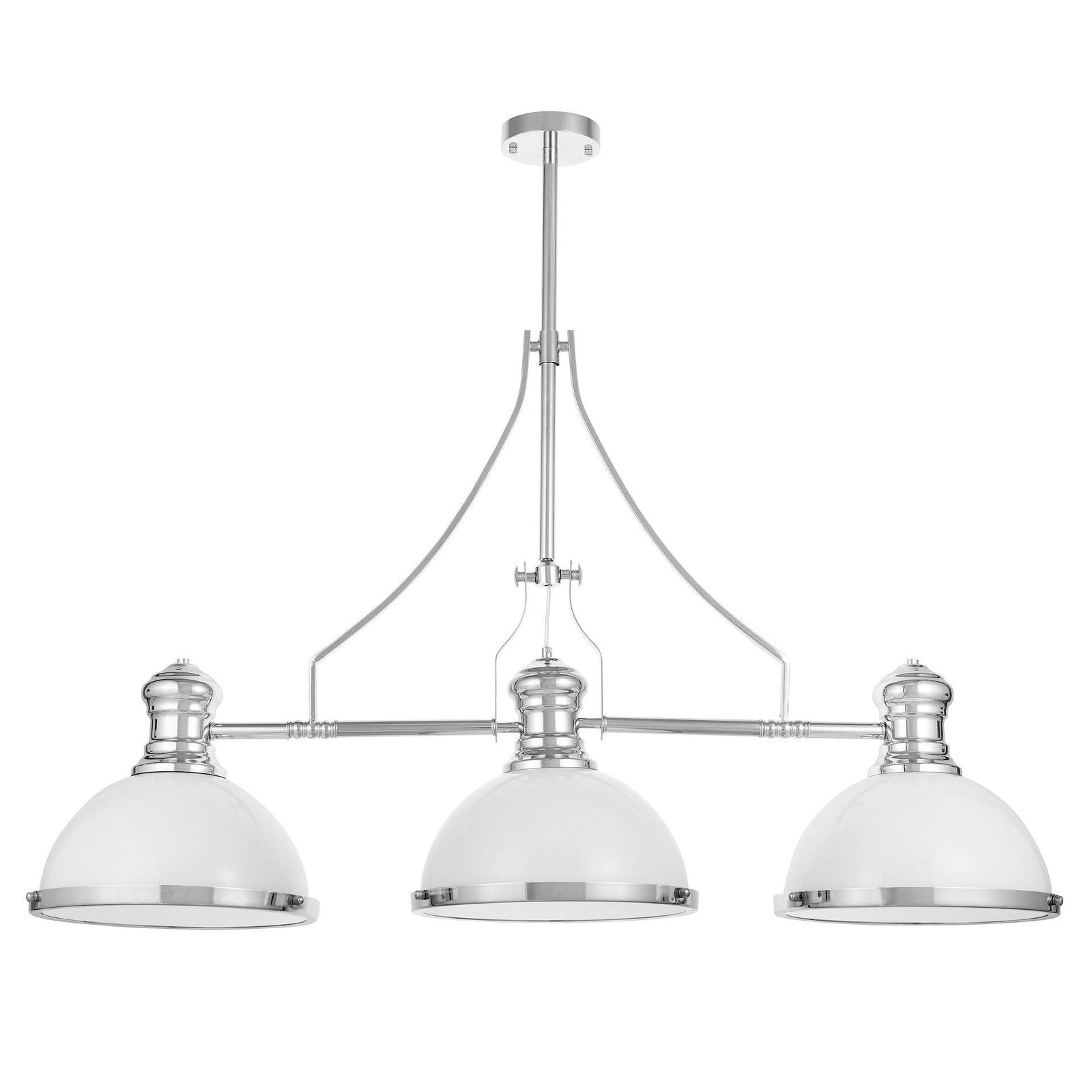 NOWOCZESNA LAMPA WISZĄCA INDUSTRIALNA BIAŁA ETTORE W3