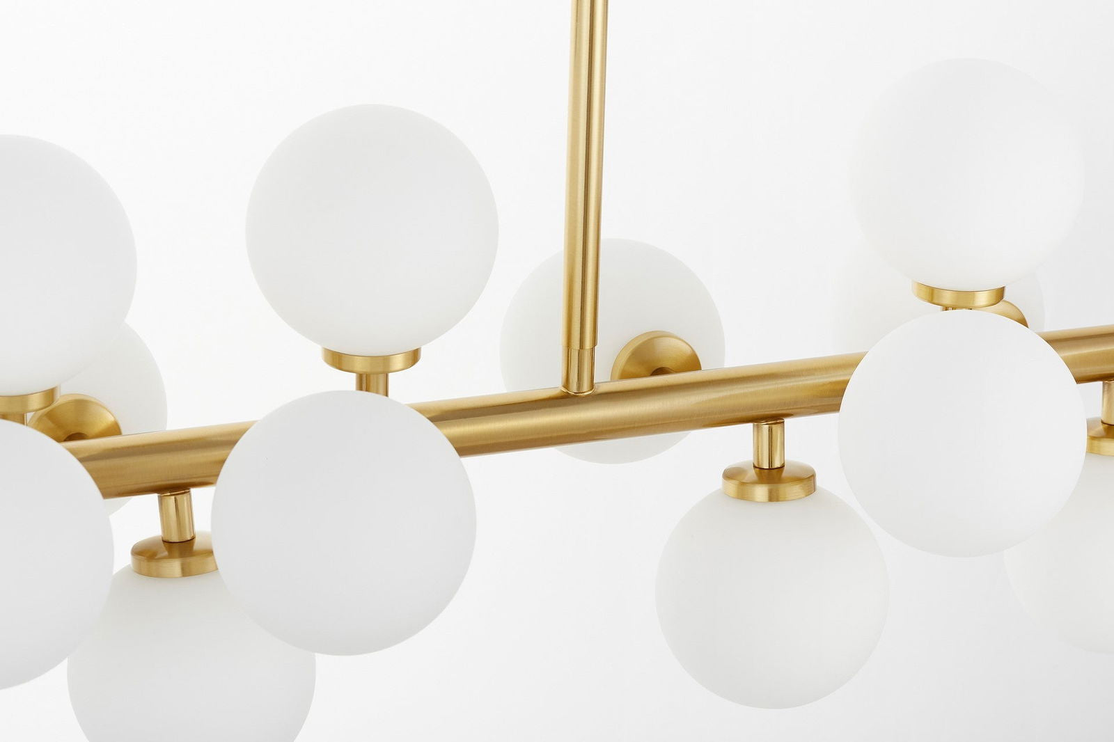 NOWOCZESNA LAMPA WISZĄCA MOSIĘŻNA PETRICA W16