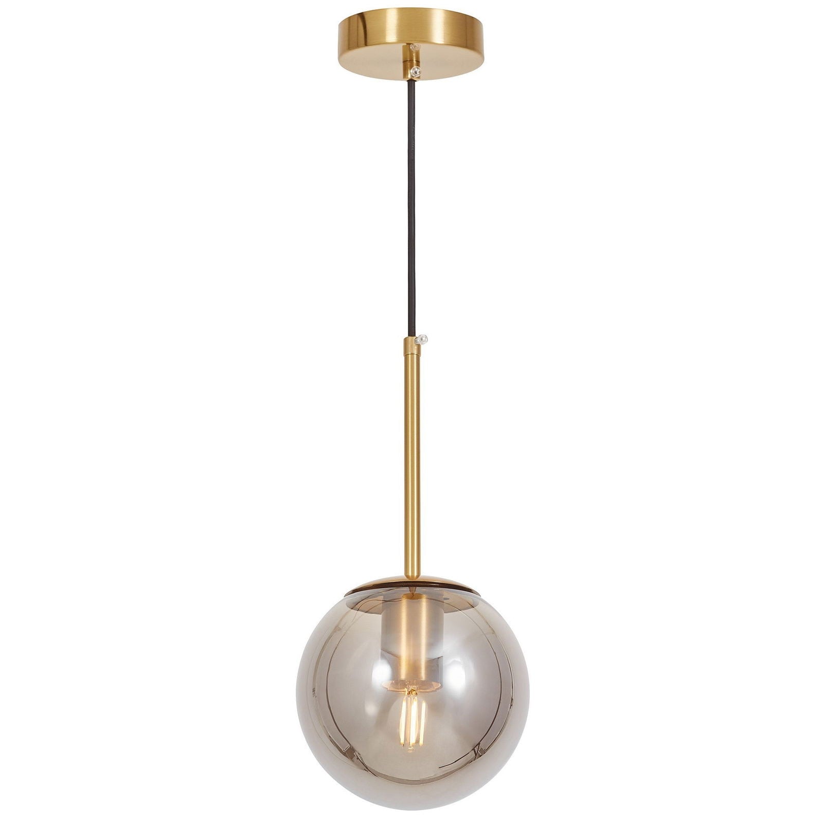 NOWOCZESNA LAMPA WISZĄCA MOSIĘŻNA ZODIAK D15