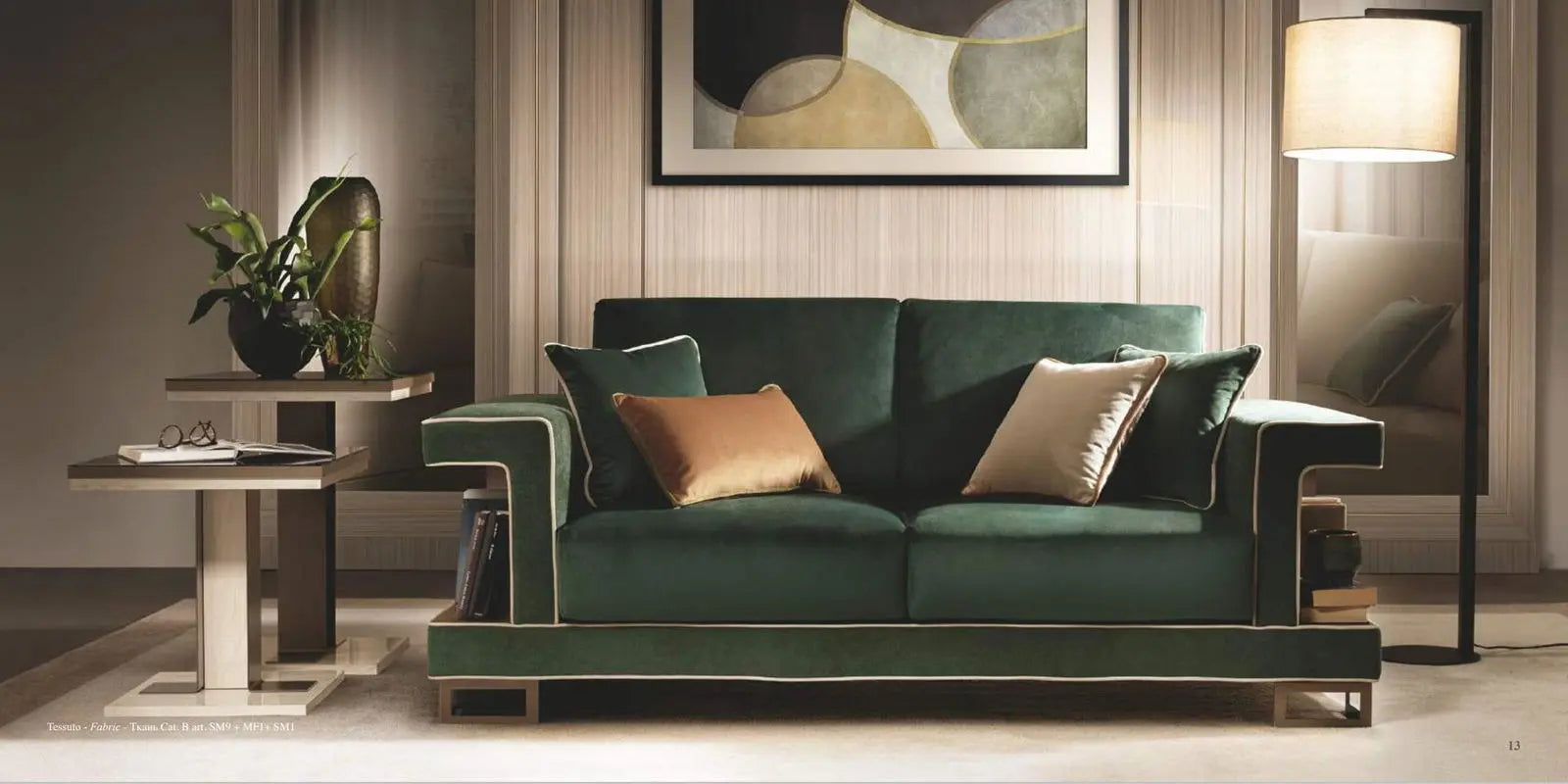 POESIA WŁOSKA SOFA 2 OSOBOWA 195 CM / ADORA ARREDOCLASSIC