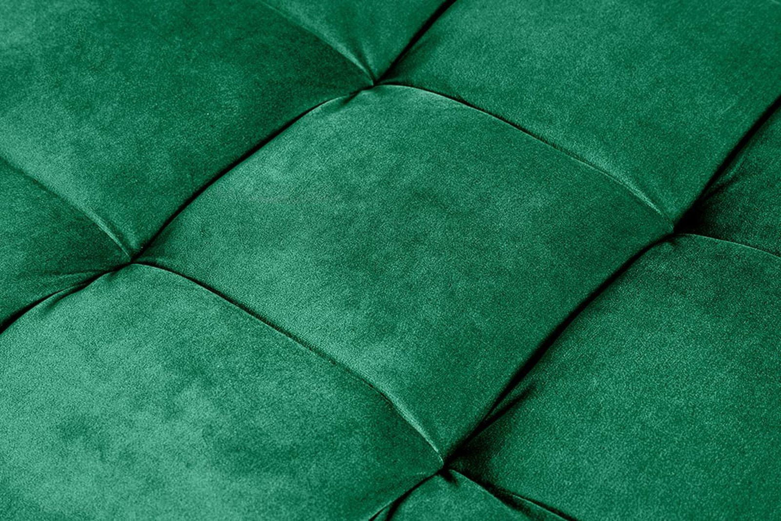PUFA COZY VELVET ZIELONY AKSAMIT 80 CM / 43133 / INVICTA INTERIOR