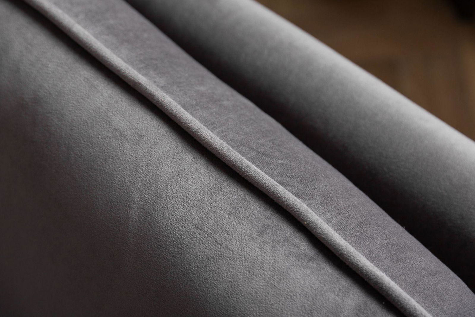 SOFA BONTIQUE SZARY AKSAMIT / 40567 / INVICTA INTERIOR