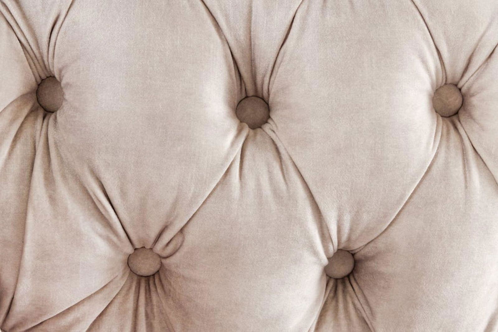 SOFA CHESTERFIELD PARIS BEŻOWY AKSAMIT 225 CM / 42662 / INVICTA INTERIOR