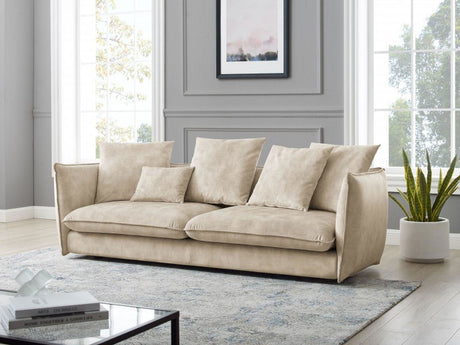 SOFA COCOONIG BEŻOWA 228 CM / 43442 / INVICTA INTERIOR