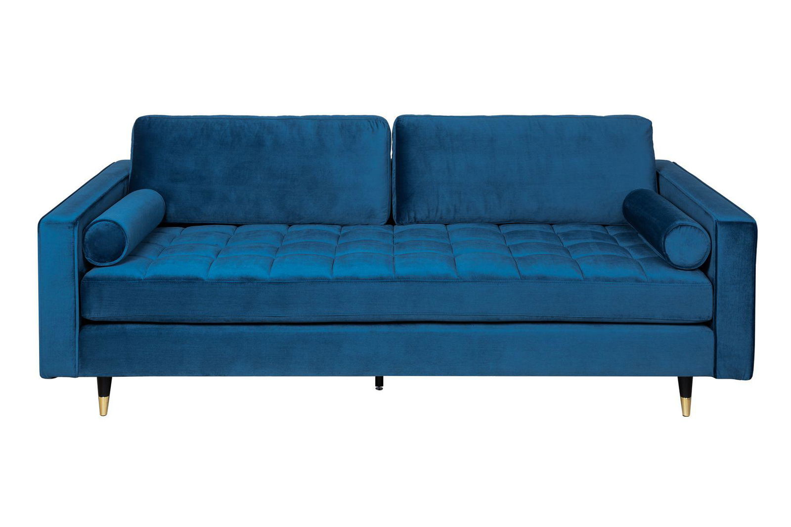 SOFA COZY VELVET morski / 39844 / INVICTA INTERIOR