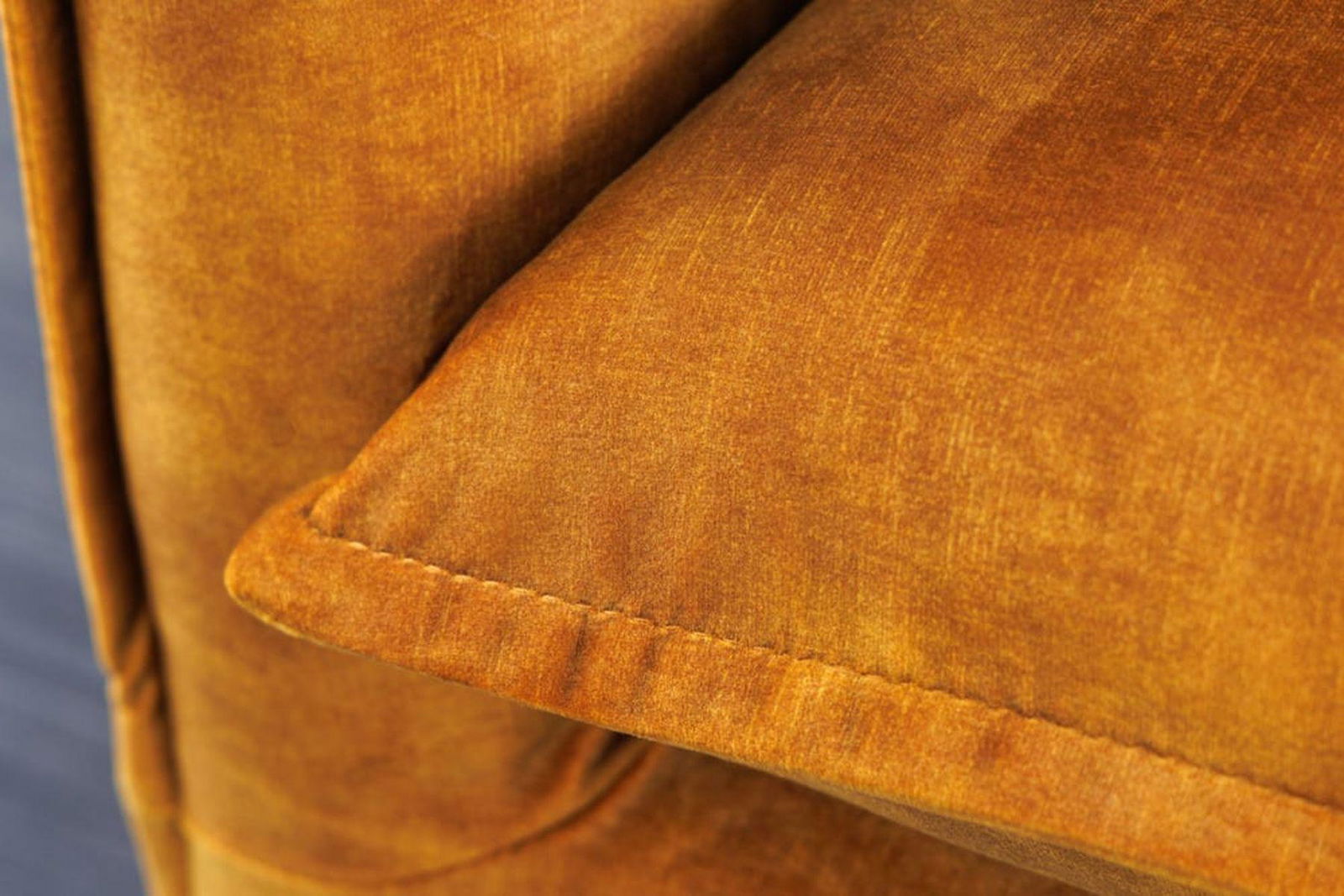 SOFA HEAVEN 3 OSOBOWA MUSZTARDOWY AKSAMIT 215 CM / 40831 / INVICTA INTERIOR