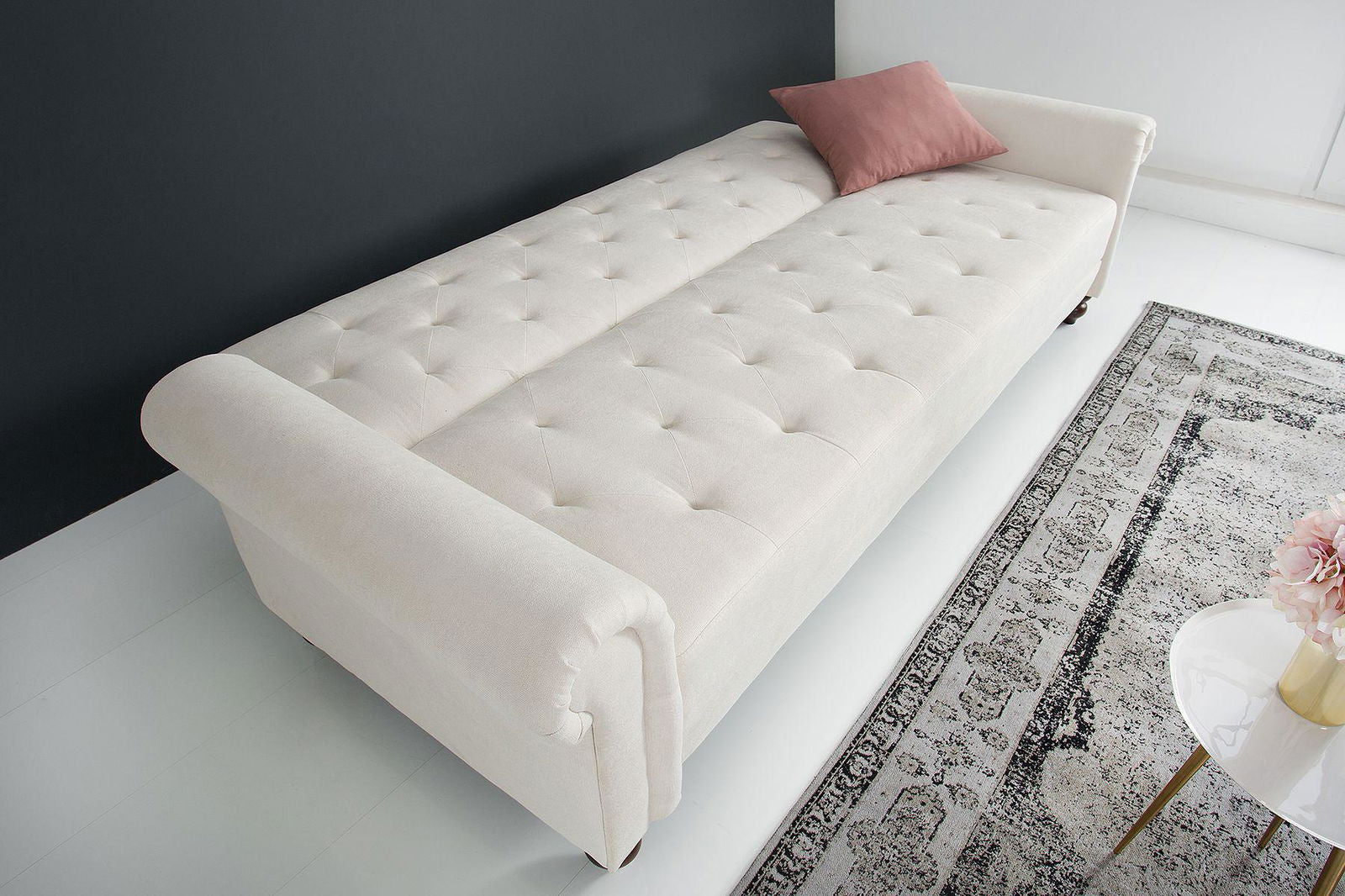 SOFA MAISON BIAŁA / 220 / 41498 / INVICTA INTERIOR / INVICTA INTERIOR