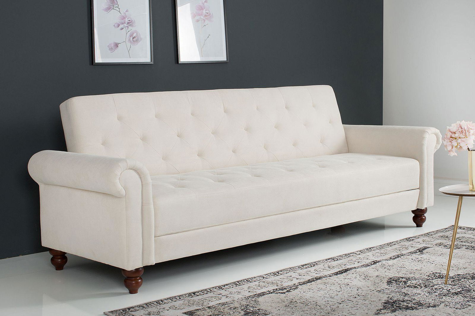SOFA MAISON BIAŁA / 220 / 41498 / INVICTA INTERIOR / INVICTA INTERIOR