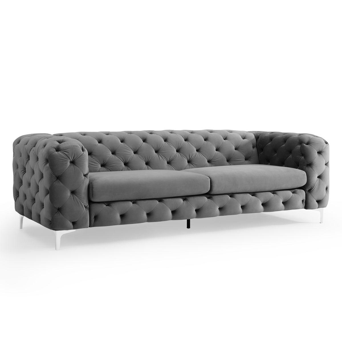 SOFA MODERN SZARA / 38714 / INVICTA INTERIOR