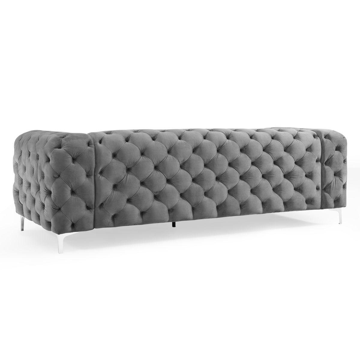 SOFA MODERN SZARA / 38714 / INVICTA INTERIOR