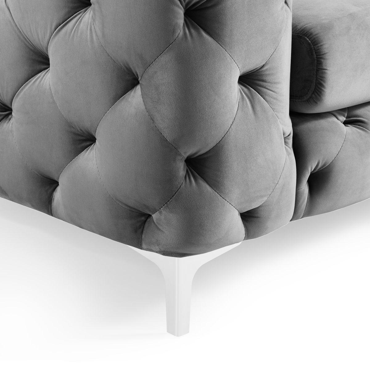 SOFA MODERN SZARA / 38714 / INVICTA INTERIOR