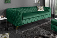 SOFA MODERN SZMARAGDOWA / 39312 / INVICTA INTERIOR