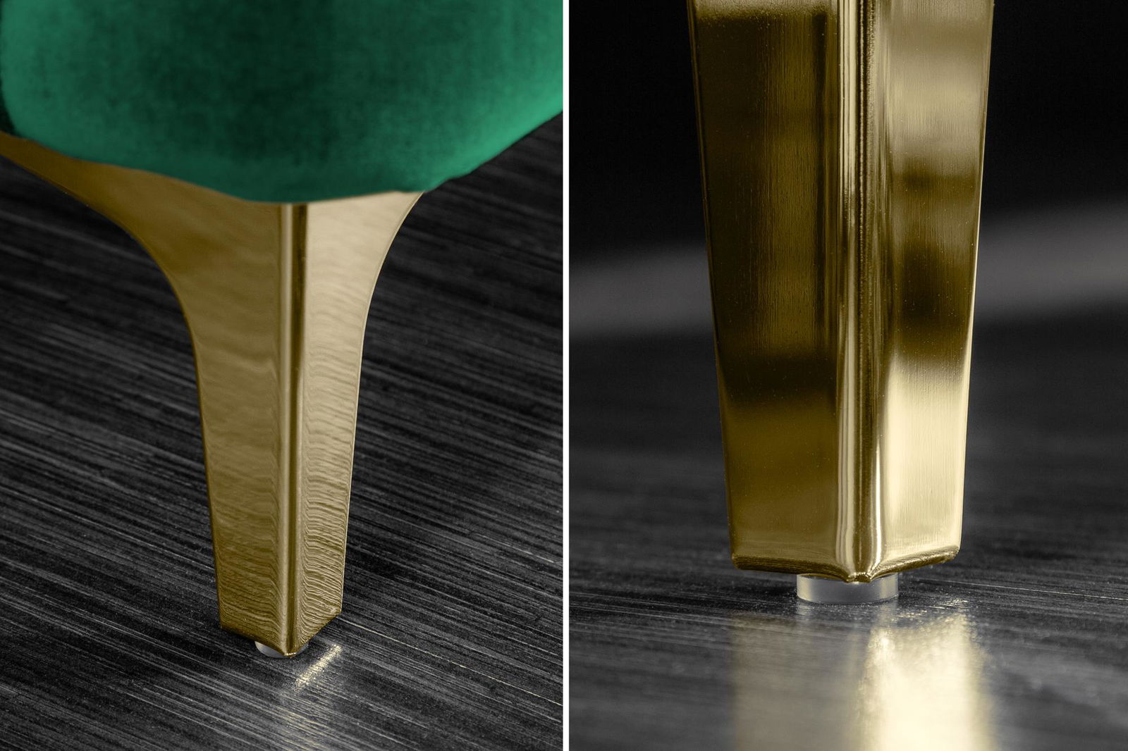 SOFA MODERN SZMARAGDOWA / 39312 / INVICTA INTERIOR