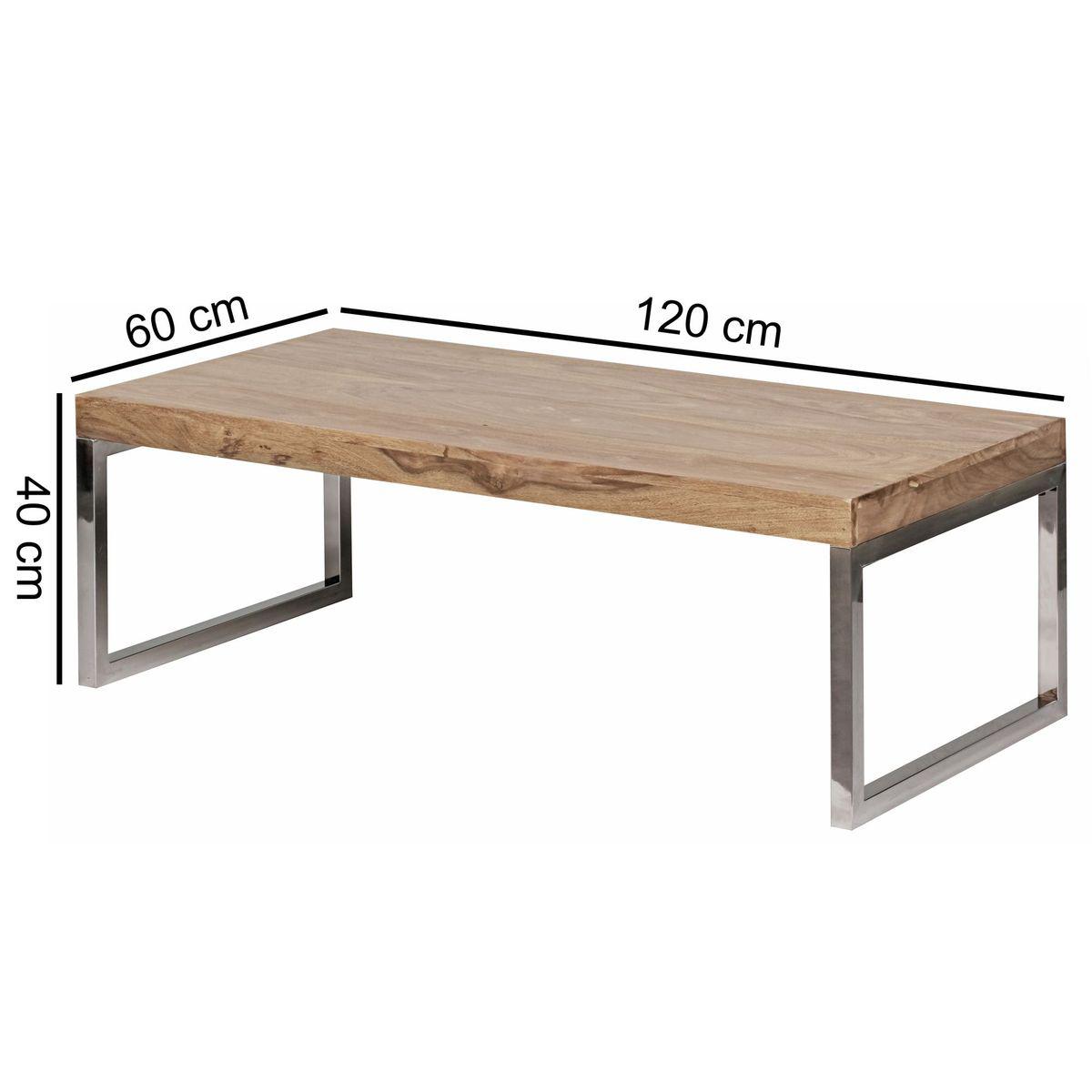 STOLIK KAWOWY WOHNLING AKACJA WL1.458