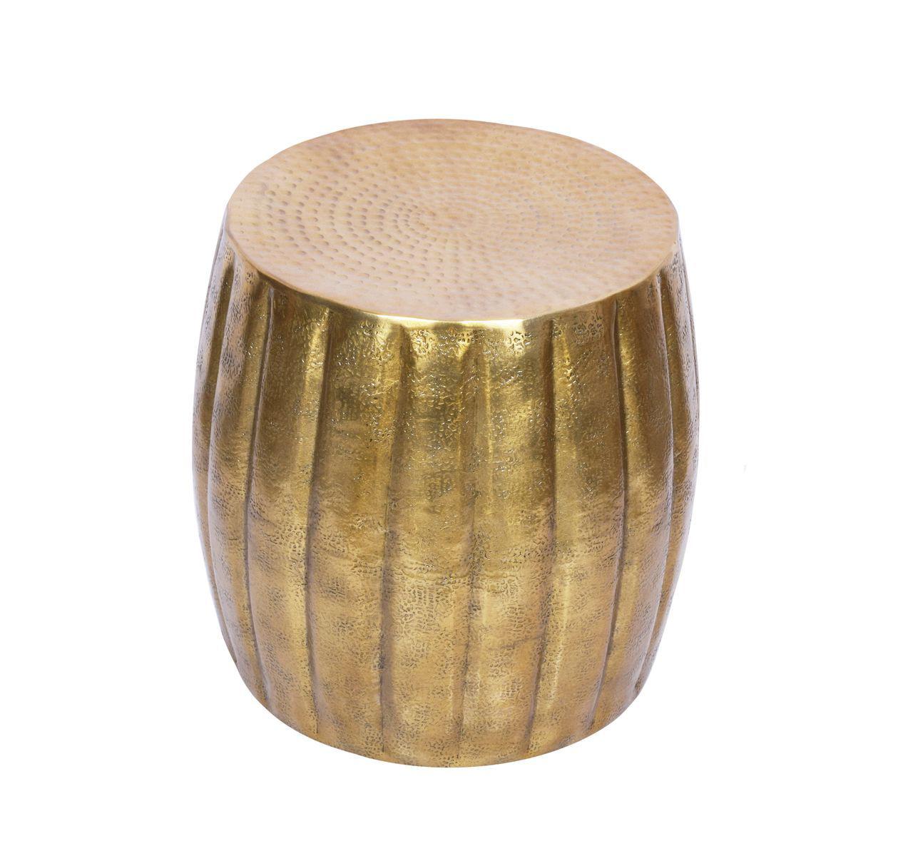 STOLIK KAWOWY ZŁOTY MARRAKESCH 42 CM / 40223   / INVICTA INTERIOR