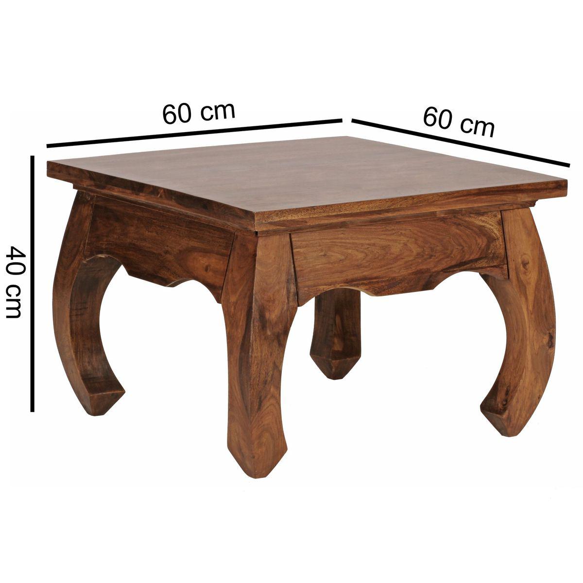 STOLIK WOHNLING DREWNO LITE 60 CM / WL1.221