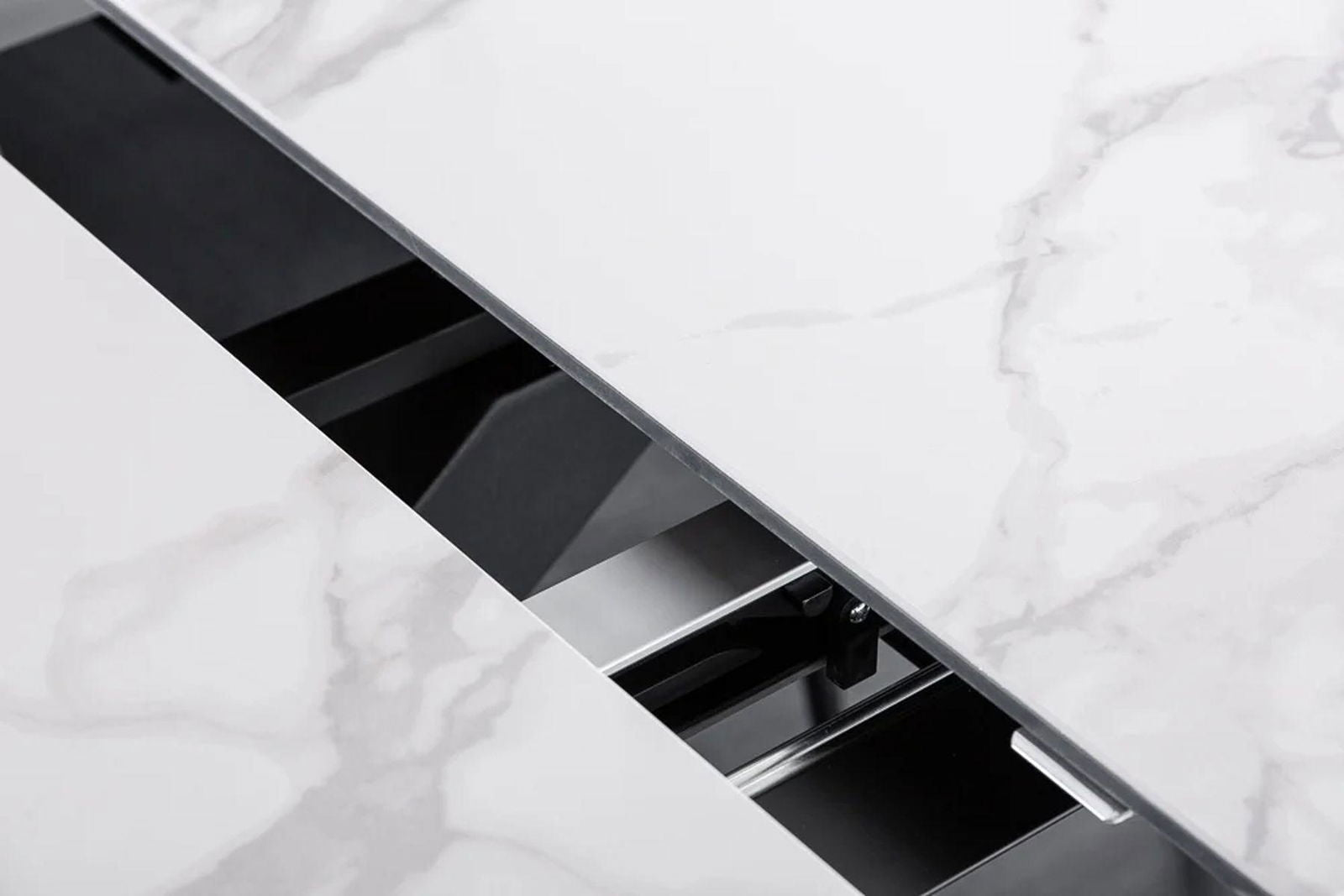 STÓŁ ETERNITY 180 - 225 CM OPTYKA MARMUR / 40650 / 41218 / INVICTA INTERIOR