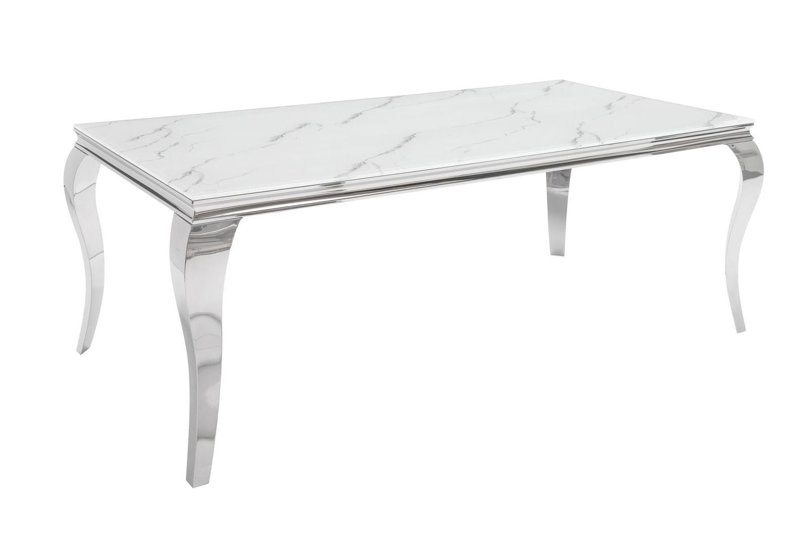 STÓŁ MODERN BAROCK 180 CM OPTYKA MARMUR / 39995 / INVICTA INTERIOR
