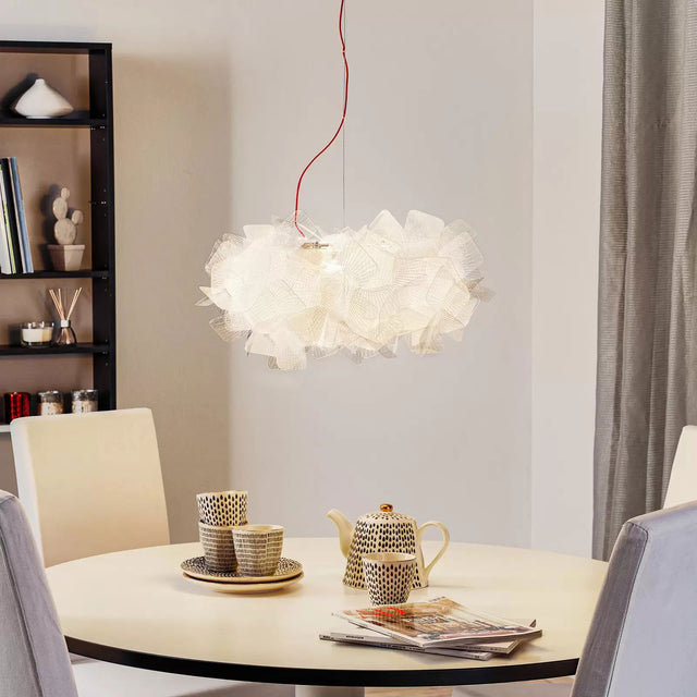 Slamp Clizia Pixel lampa wisząca, czerwony, 53 cm