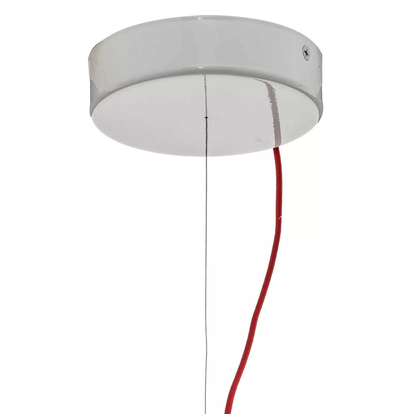 Slamp Clizia Pixel lampa wisząca, czerwony, 53 cm