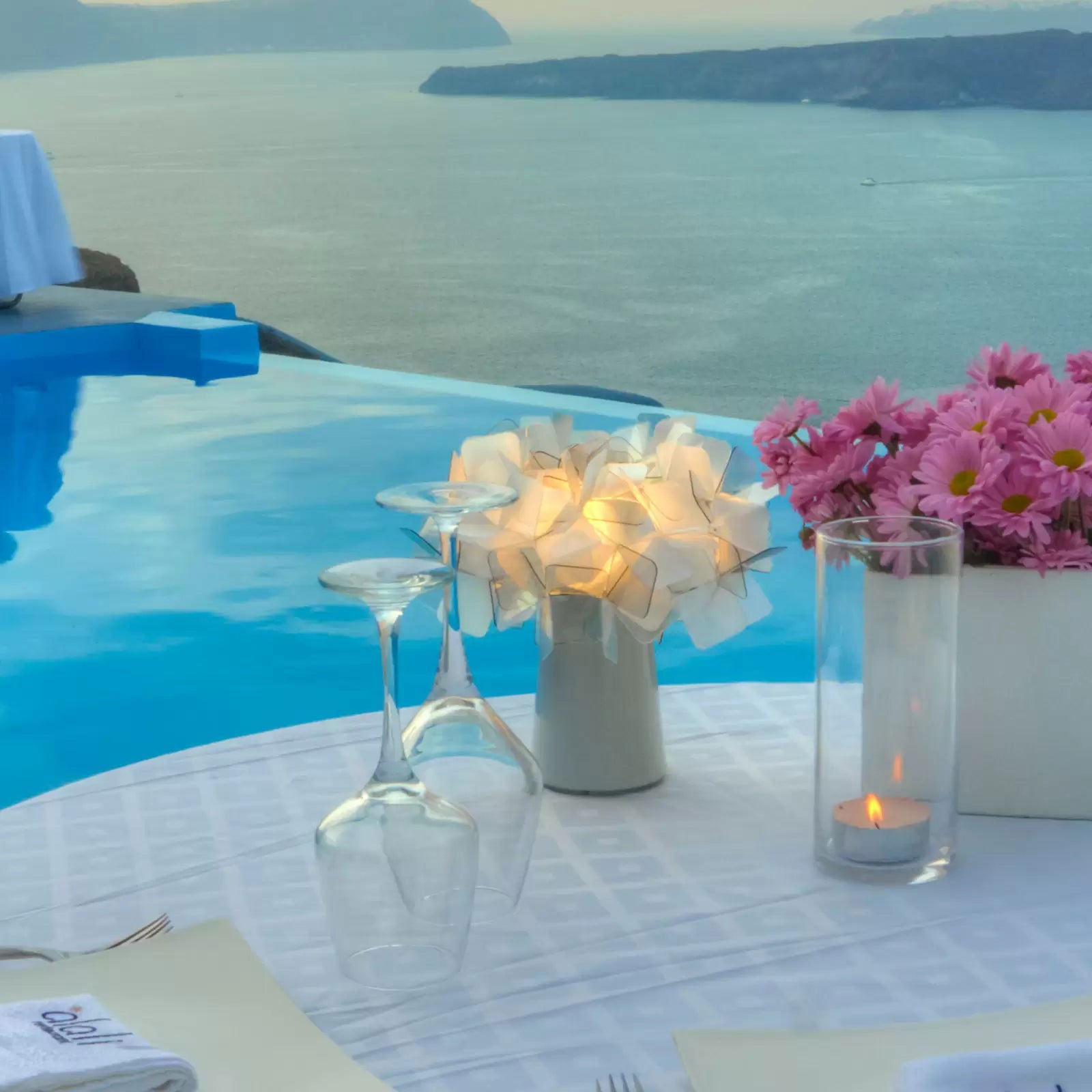 Slamp Clizia lampa stołowa LED na Akumulator ściemniana fumé