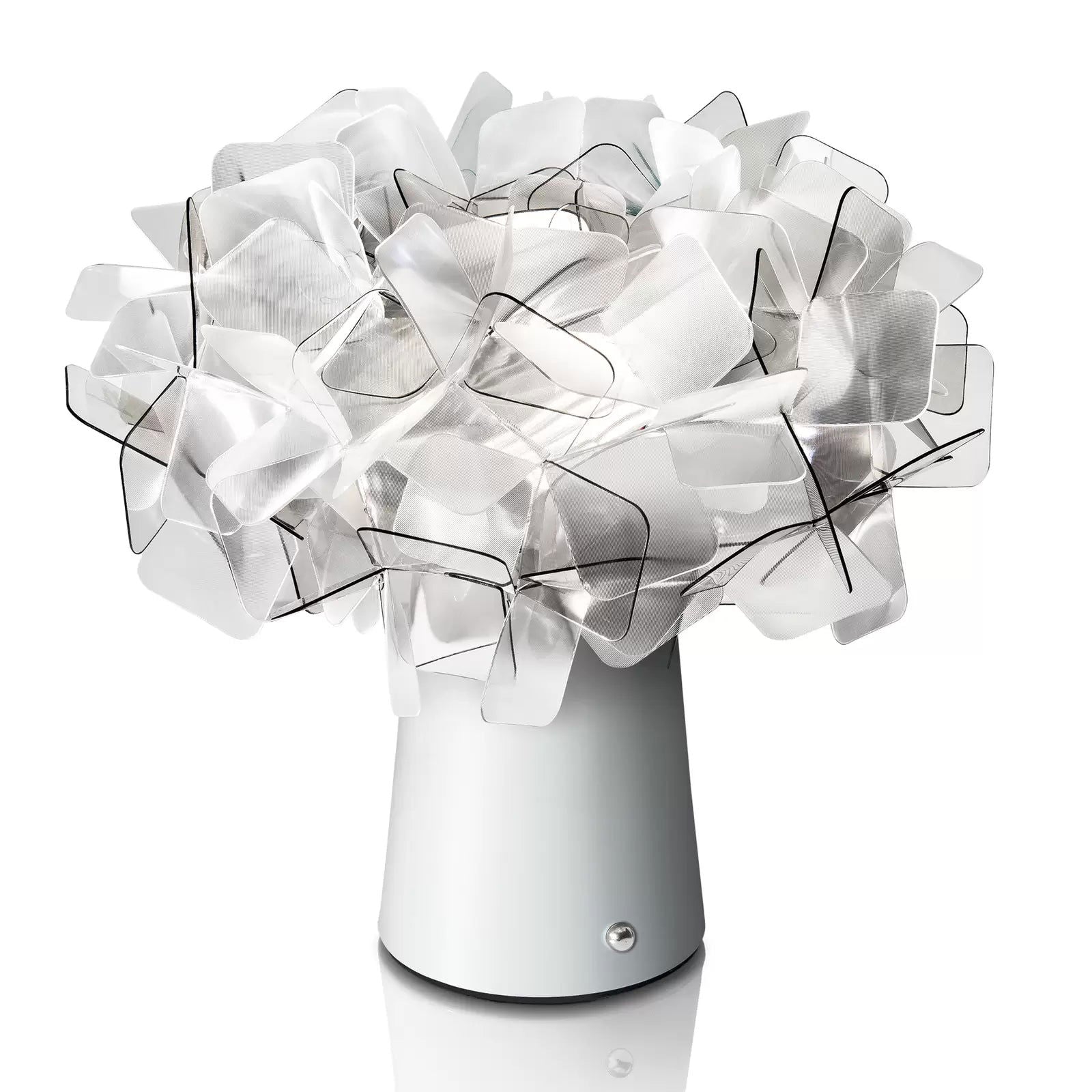 Slamp Clizia lampa stołowa LED na Akumulator ściemniana fumé