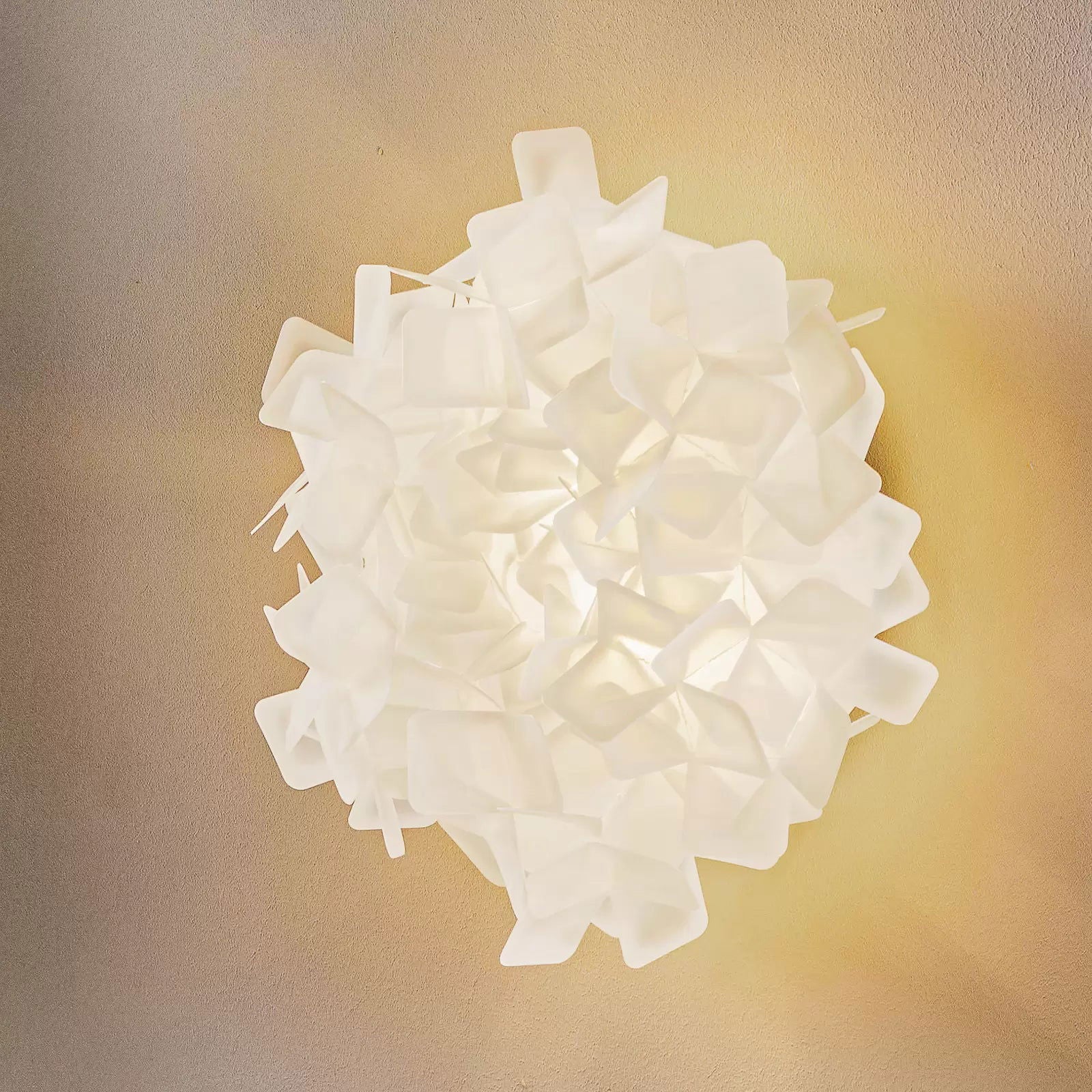 Slamp Clizia lampa sufitowa, 32 cm, biała
