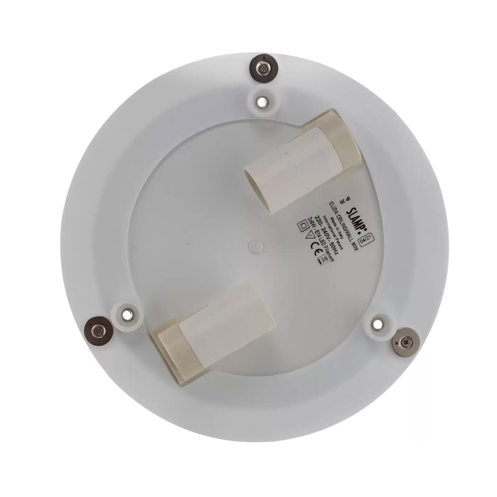 Slamp Clizia lampa sufitowa, 32 cm, biała