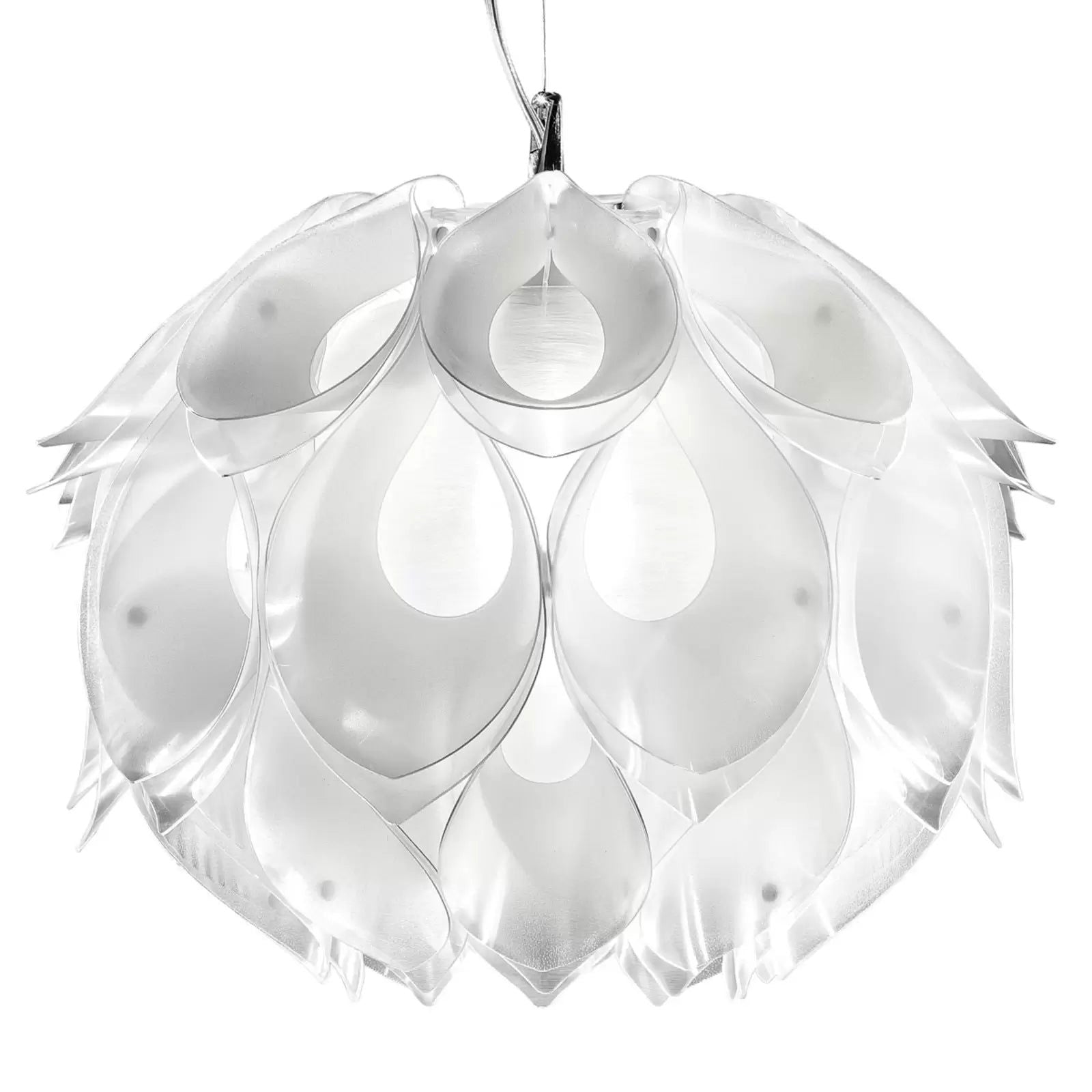 Slamp Flora M- designerska lampa wisząca, biała