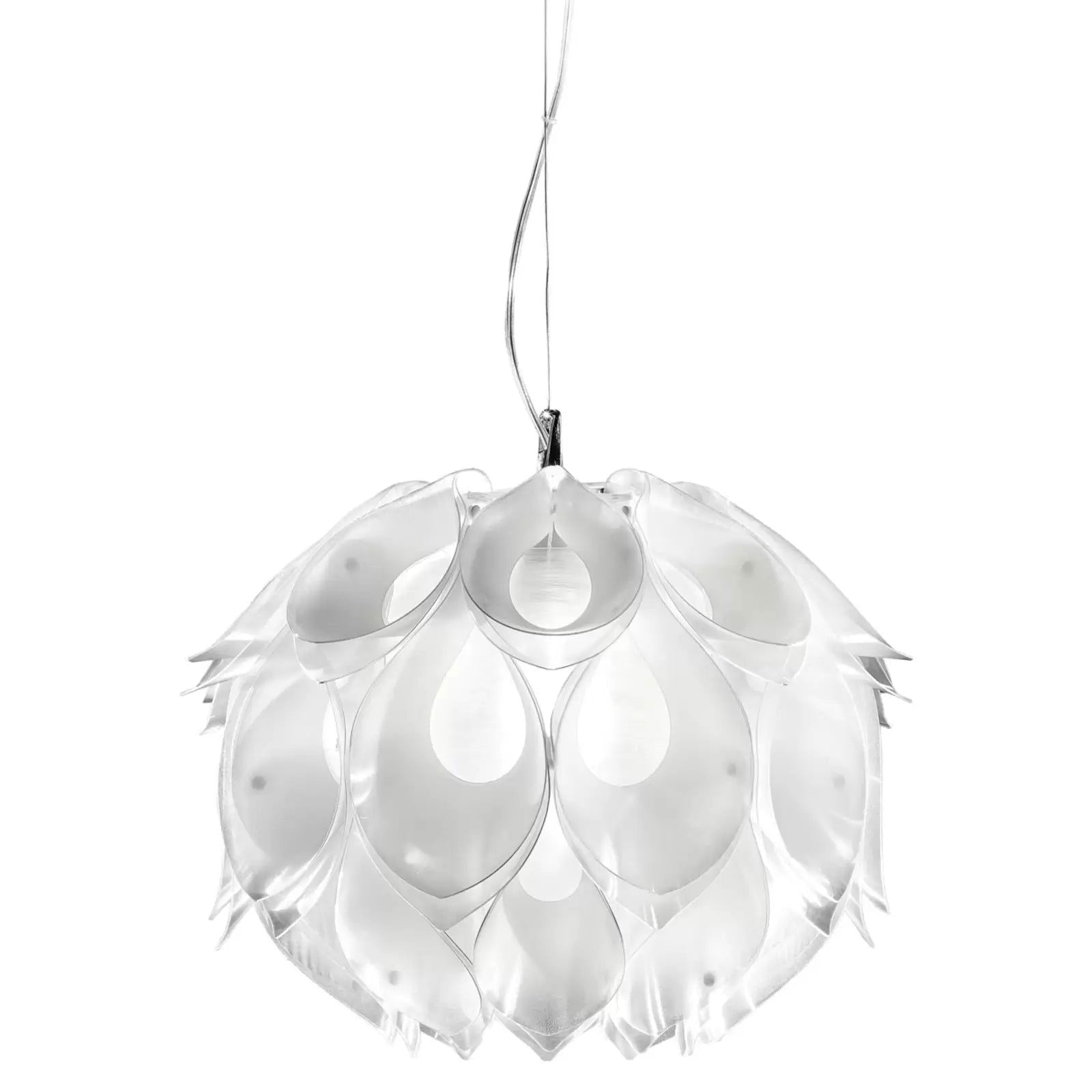 Slamp Flora M- designerska lampa wisząca, biała