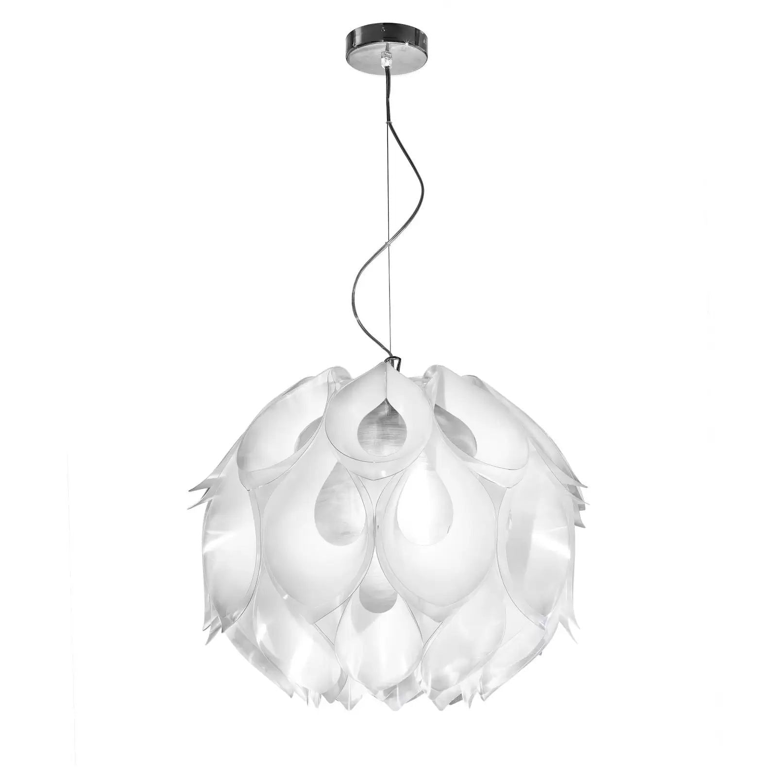 Slamp Flora M- designerska lampa wisząca, biała
