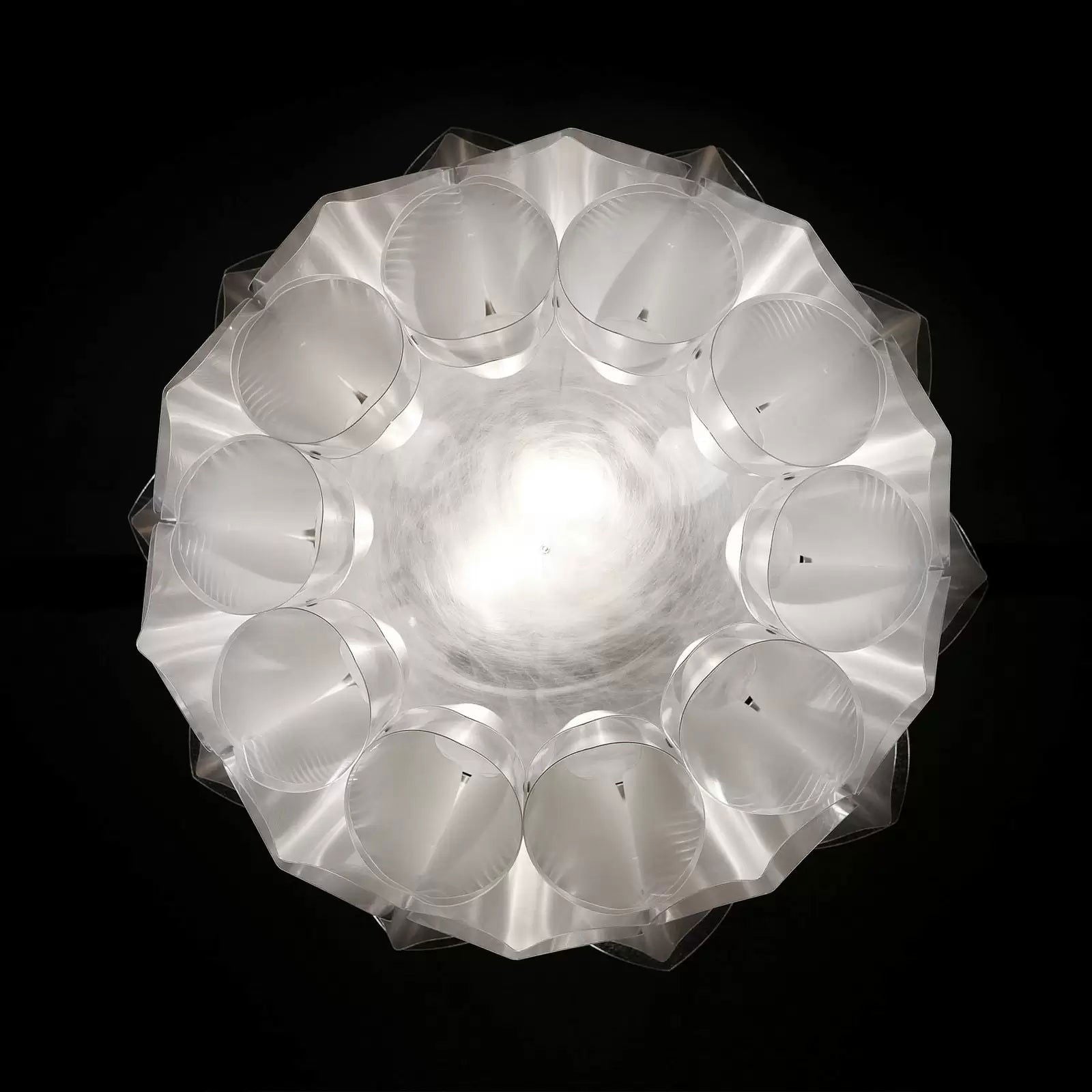 Slamp Flora M- designerska lampa wisząca, biała