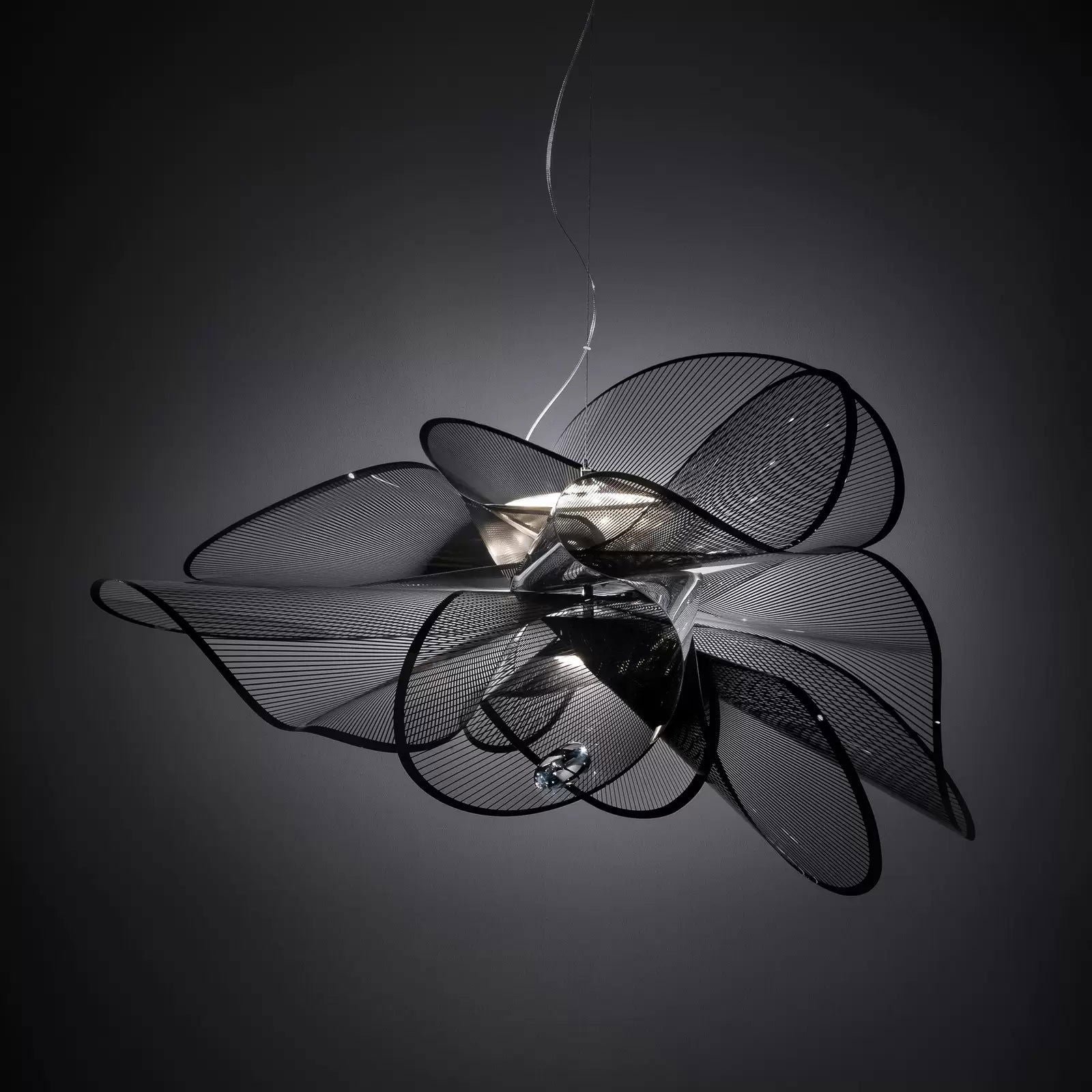 Slamp La Belle Étoile lampa wisząca LED czarna 90cm