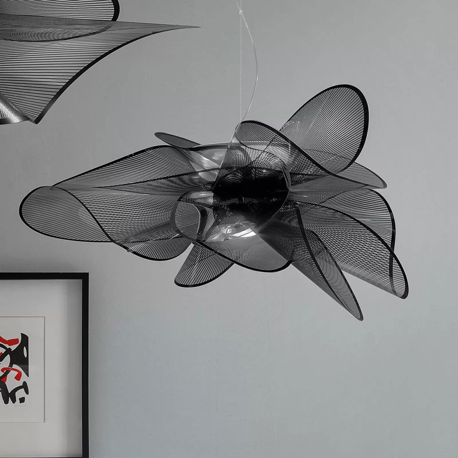 Slamp La Belle Étoile lampa wisząca LED czarna 90cm